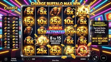 Charge Buffalo Max Win Strategy: How to Trigger the Bonus, Maximize Your Buffalo Charge Bonus, and Win in the Max Win Slot